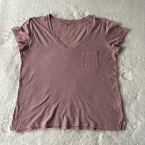 Madewell Mauve Tshirt S